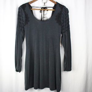 Free People Long Sleeve Mini Dress NWT